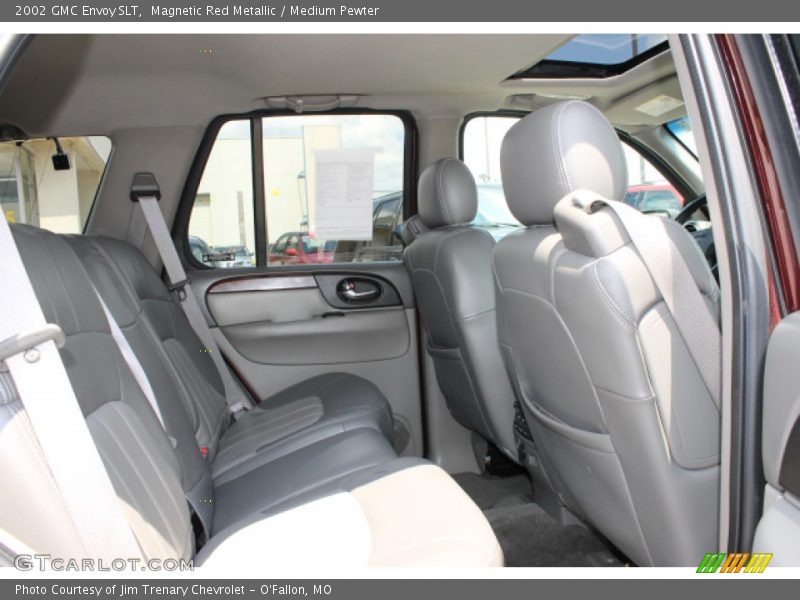 Magnetic Red Metallic / Medium Pewter 2002 GMC Envoy SLT