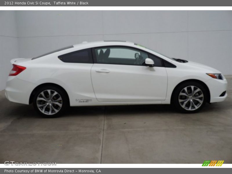 Taffeta White / Black 2012 Honda Civic Si Coupe