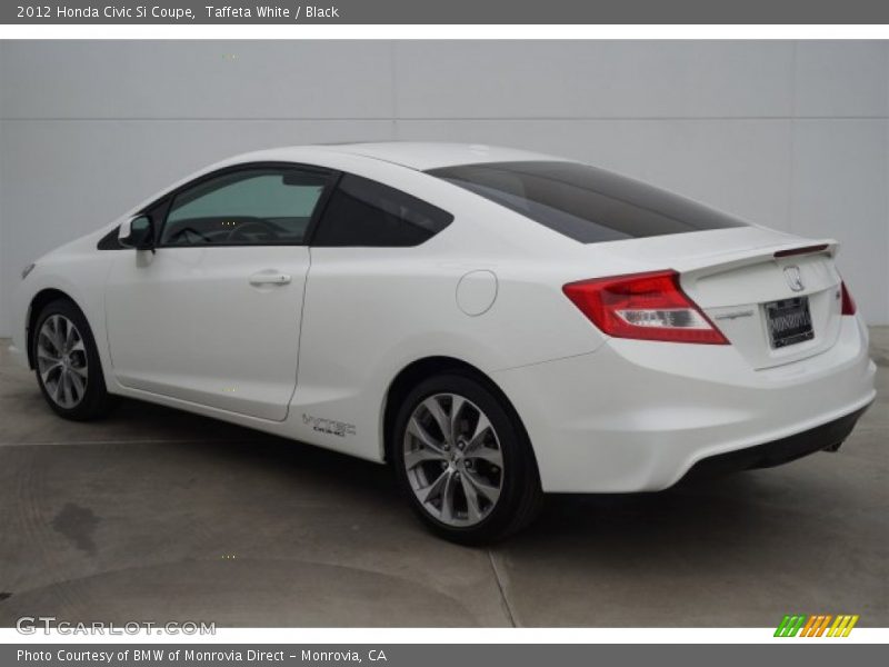 Taffeta White / Black 2012 Honda Civic Si Coupe