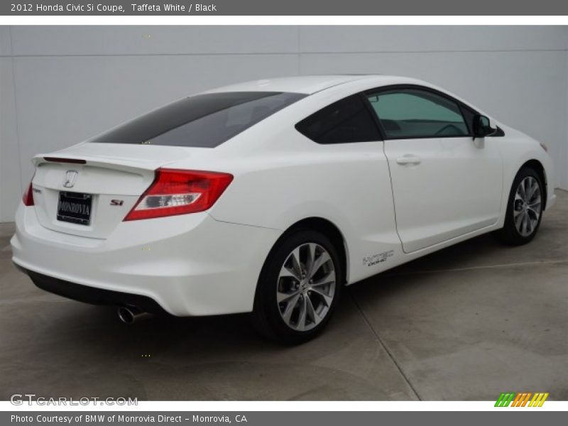 Taffeta White / Black 2012 Honda Civic Si Coupe