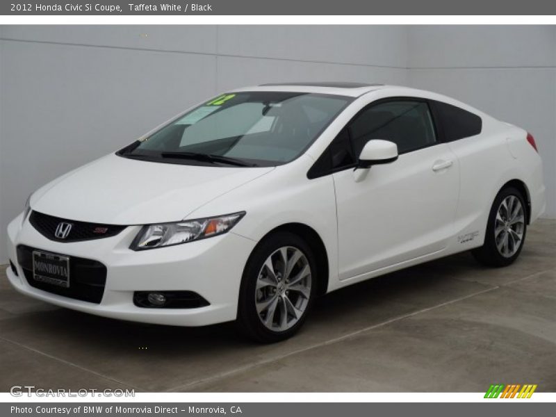 Taffeta White / Black 2012 Honda Civic Si Coupe