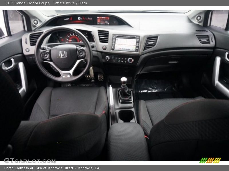 Taffeta White / Black 2012 Honda Civic Si Coupe