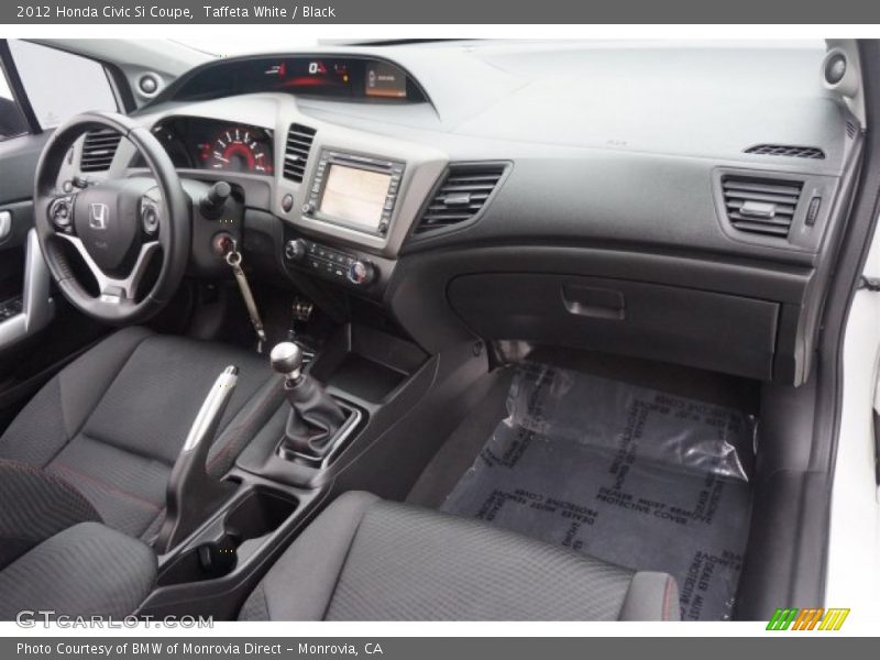 Taffeta White / Black 2012 Honda Civic Si Coupe