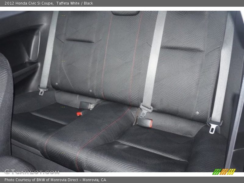 Taffeta White / Black 2012 Honda Civic Si Coupe