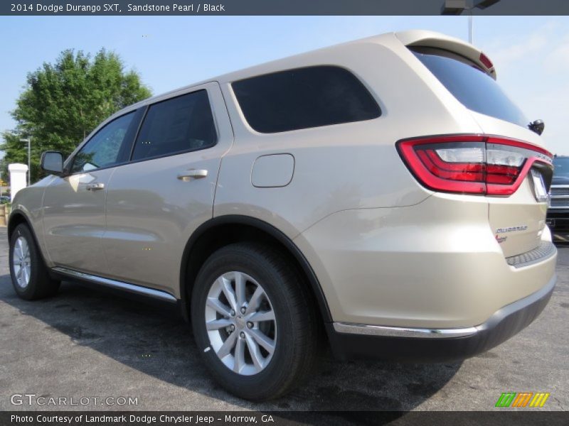 Sandstone Pearl / Black 2014 Dodge Durango SXT