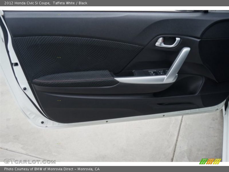 Taffeta White / Black 2012 Honda Civic Si Coupe