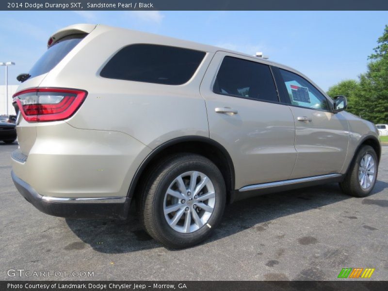 Sandstone Pearl / Black 2014 Dodge Durango SXT