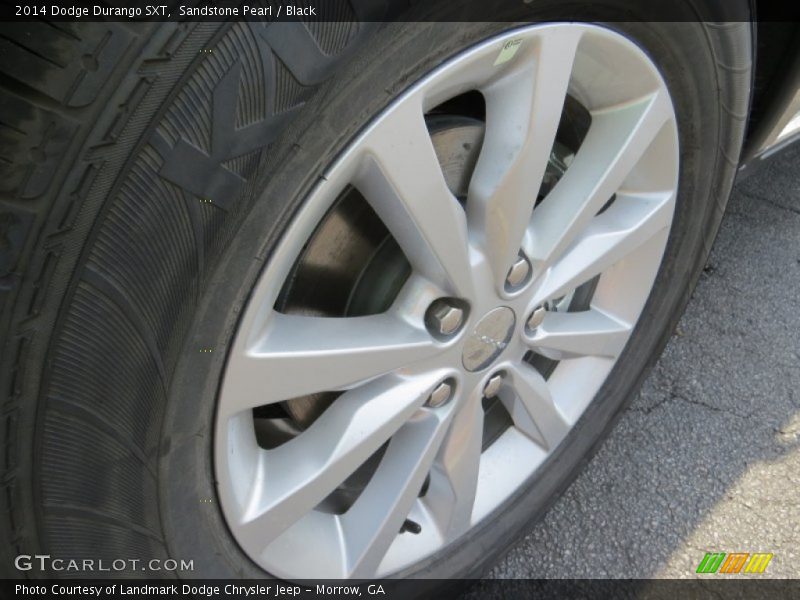 Sandstone Pearl / Black 2014 Dodge Durango SXT