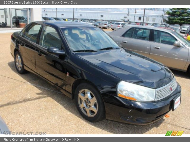 Black Onyx / Grey 2005 Saturn L Series L300 Sedan