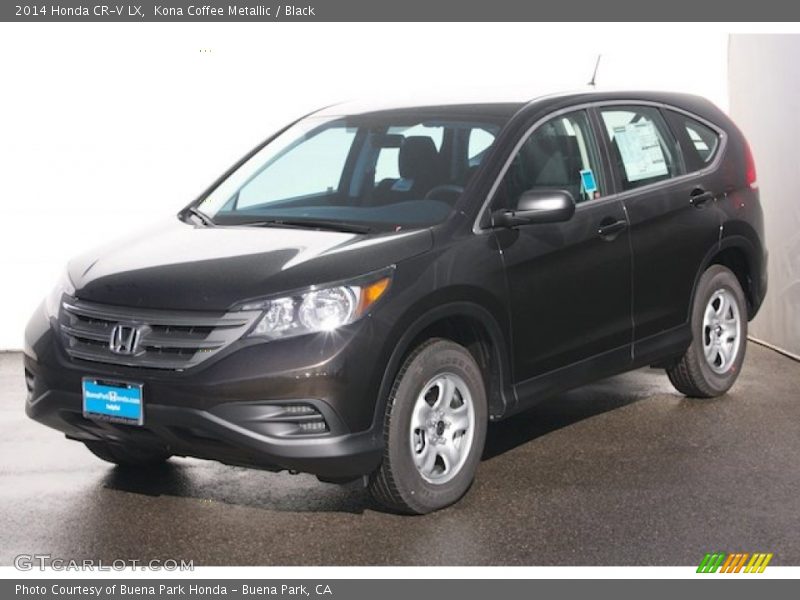 Kona Coffee Metallic / Black 2014 Honda CR-V LX