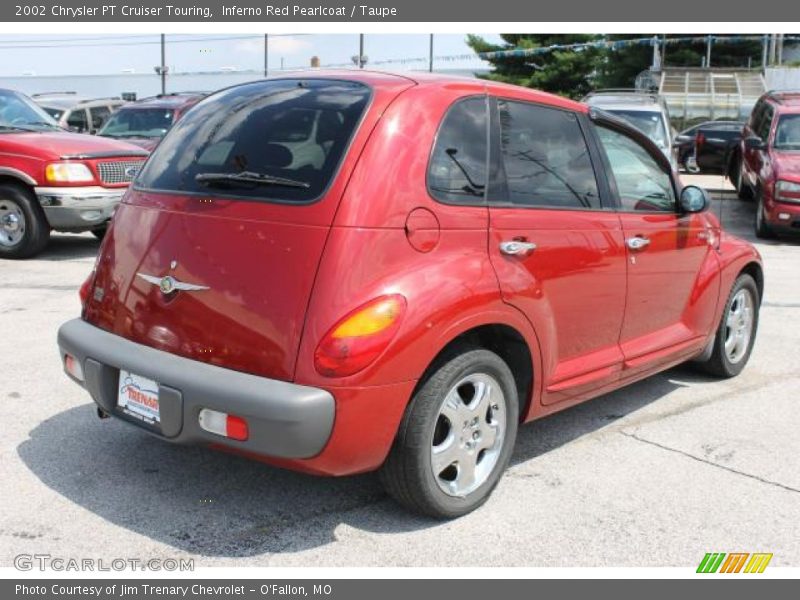 Inferno Red Pearlcoat / Taupe 2002 Chrysler PT Cruiser Touring