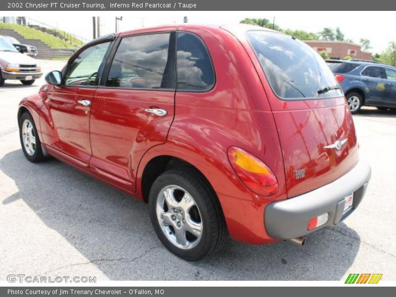 Inferno Red Pearlcoat / Taupe 2002 Chrysler PT Cruiser Touring