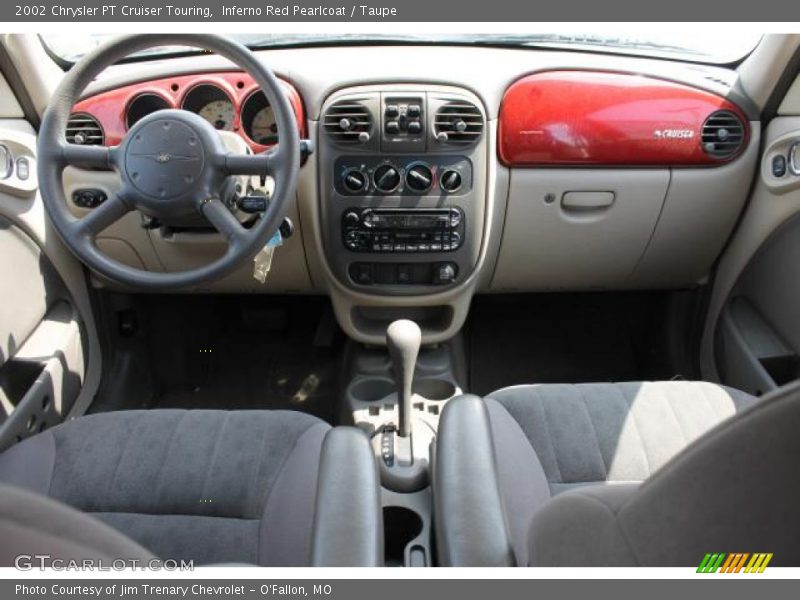 Inferno Red Pearlcoat / Taupe 2002 Chrysler PT Cruiser Touring