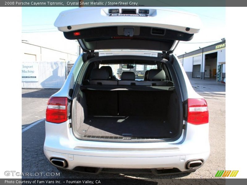 Crystal Silver Metallic / Stone/Steel Grey 2008 Porsche Cayenne Tiptronic