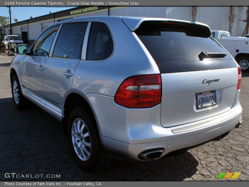 Crystal Silver Metallic / Stone/Steel Grey 2008 Porsche Cayenne Tiptronic