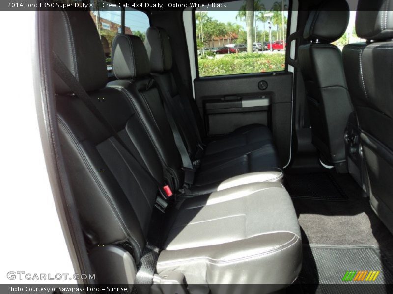 Oxford White / Black 2014 Ford F350 Super Duty XLT Crew Cab 4x4 Dually