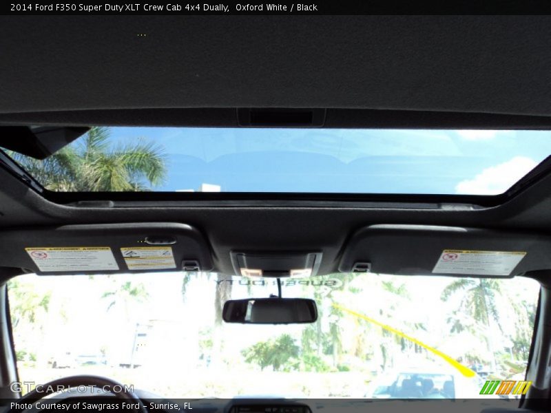 Oxford White / Black 2014 Ford F350 Super Duty XLT Crew Cab 4x4 Dually