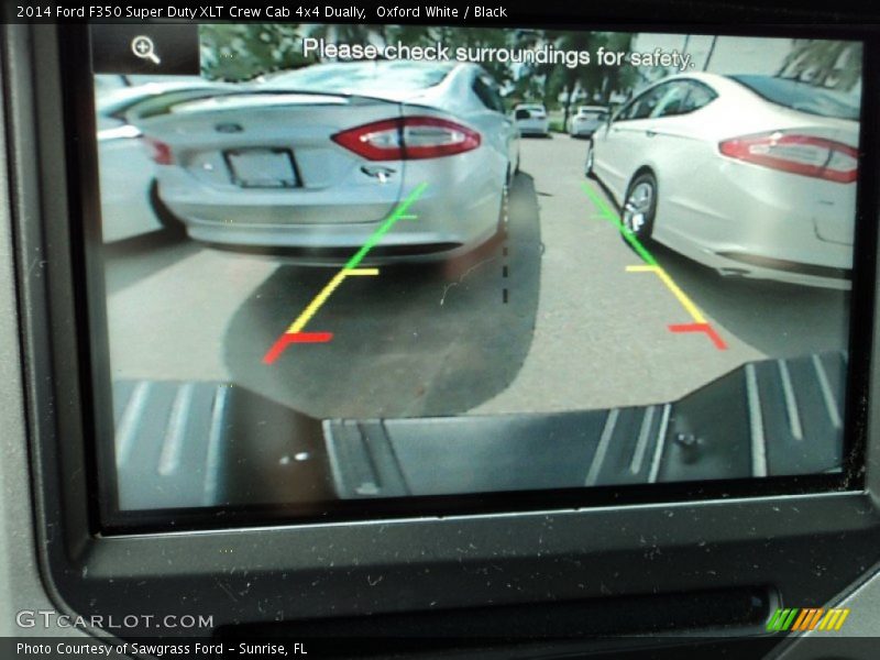 Oxford White / Black 2014 Ford F350 Super Duty XLT Crew Cab 4x4 Dually