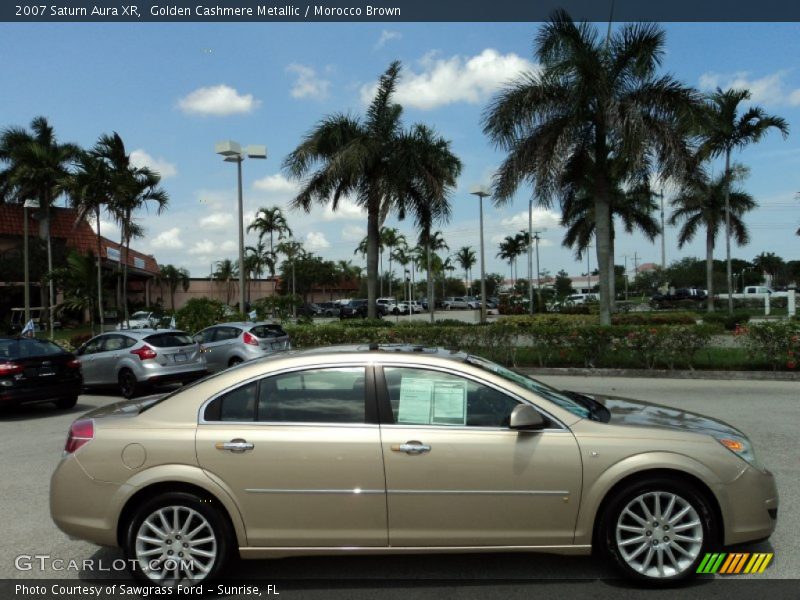 Golden Cashmere Metallic / Morocco Brown 2007 Saturn Aura XR