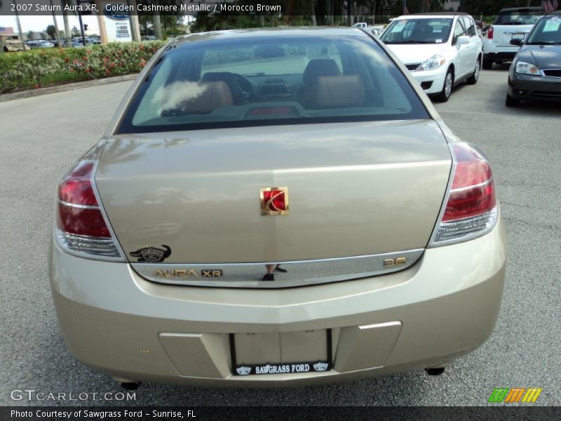 Golden Cashmere Metallic / Morocco Brown 2007 Saturn Aura XR