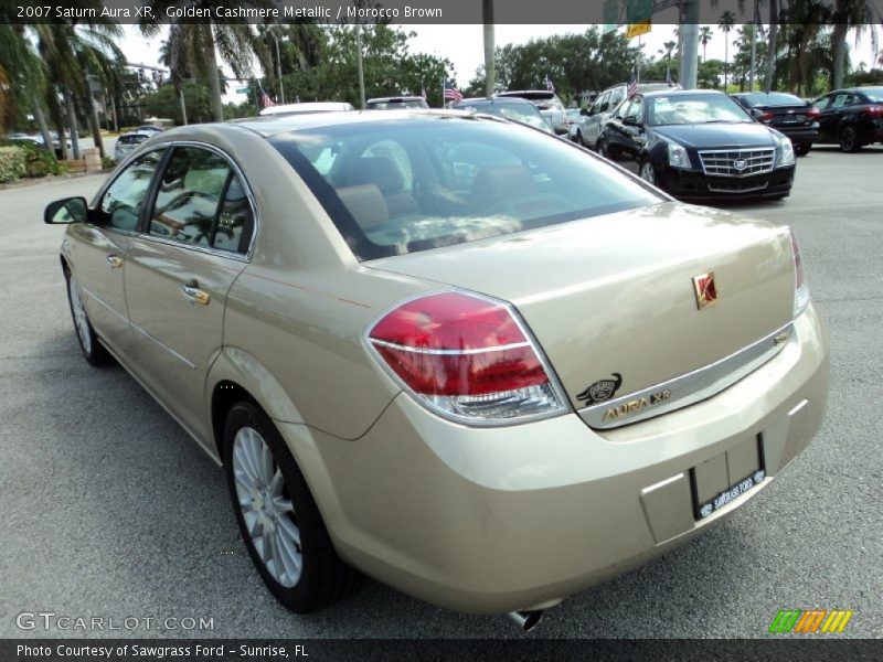 Golden Cashmere Metallic / Morocco Brown 2007 Saturn Aura XR