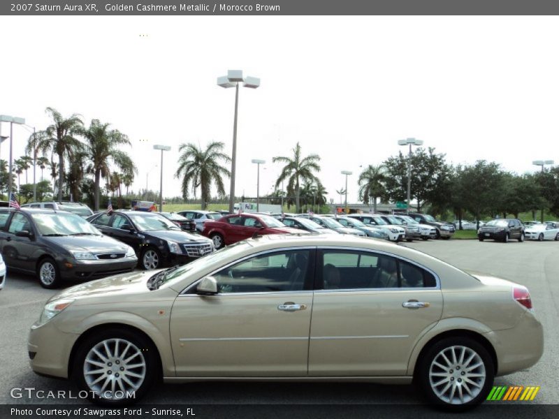 Golden Cashmere Metallic / Morocco Brown 2007 Saturn Aura XR