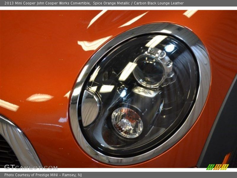 Spice Orange Metallic / Carbon Black Lounge Leather 2013 Mini Cooper John Cooper Works Convertible