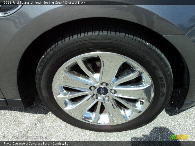 Sterling Grey / Charcoal Black 2011 Ford Taurus Limited