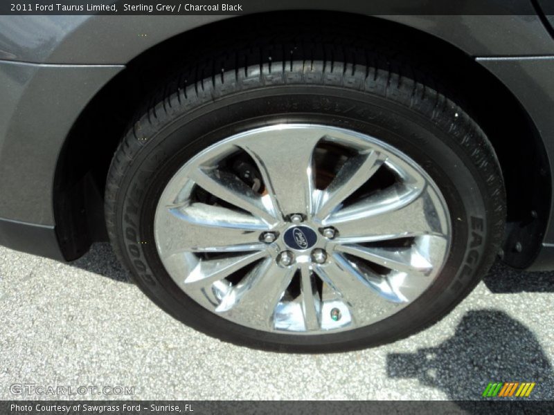 Sterling Grey / Charcoal Black 2011 Ford Taurus Limited