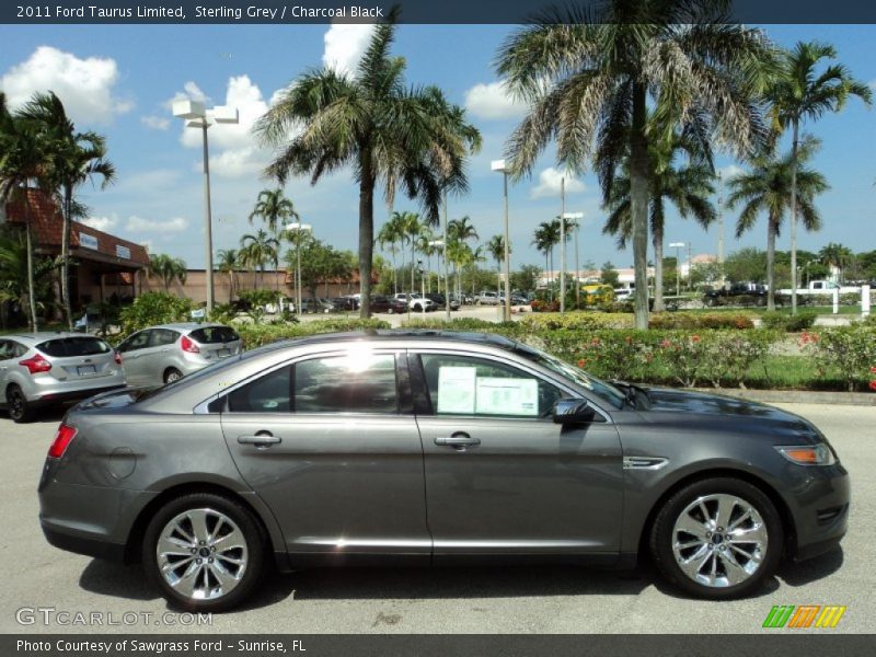 Sterling Grey / Charcoal Black 2011 Ford Taurus Limited