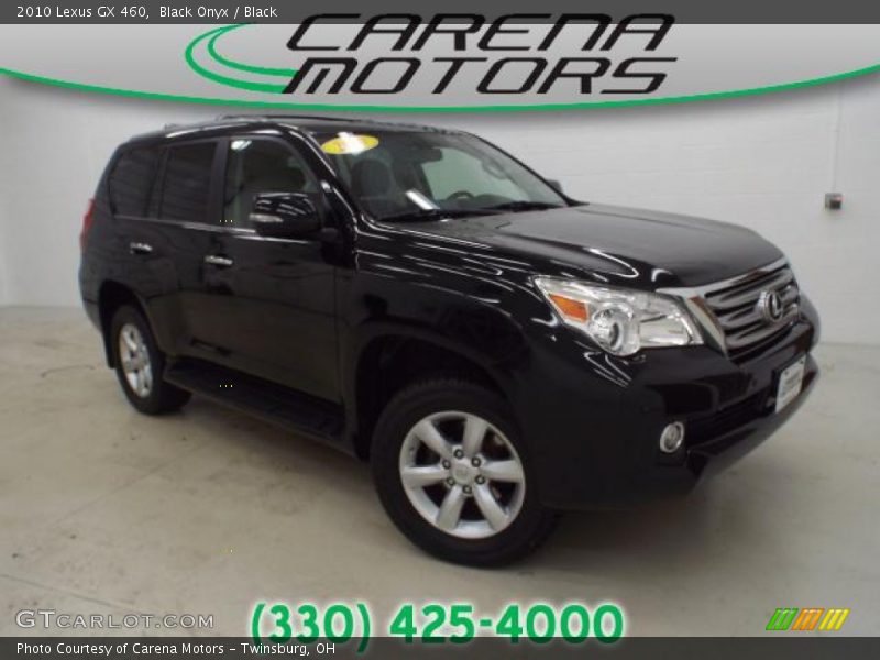 Black Onyx / Black 2010 Lexus GX 460