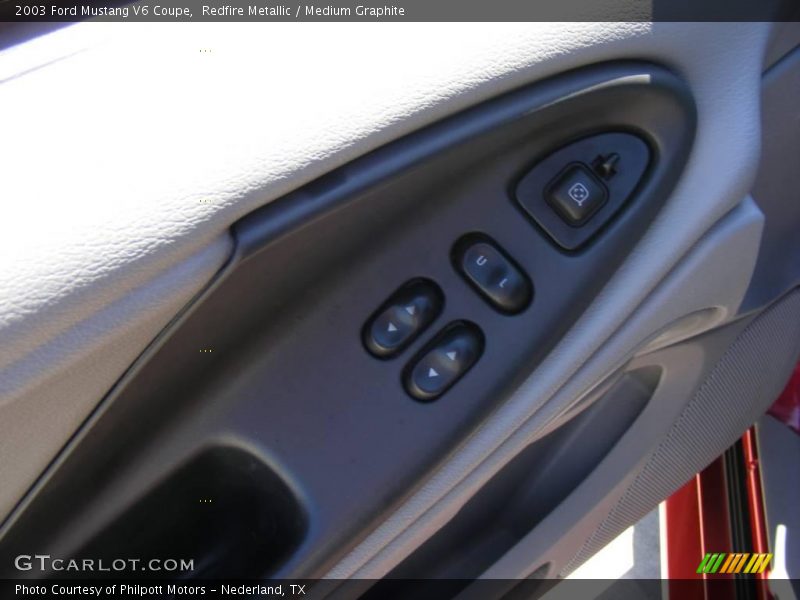 Redfire Metallic / Medium Graphite 2003 Ford Mustang V6 Coupe