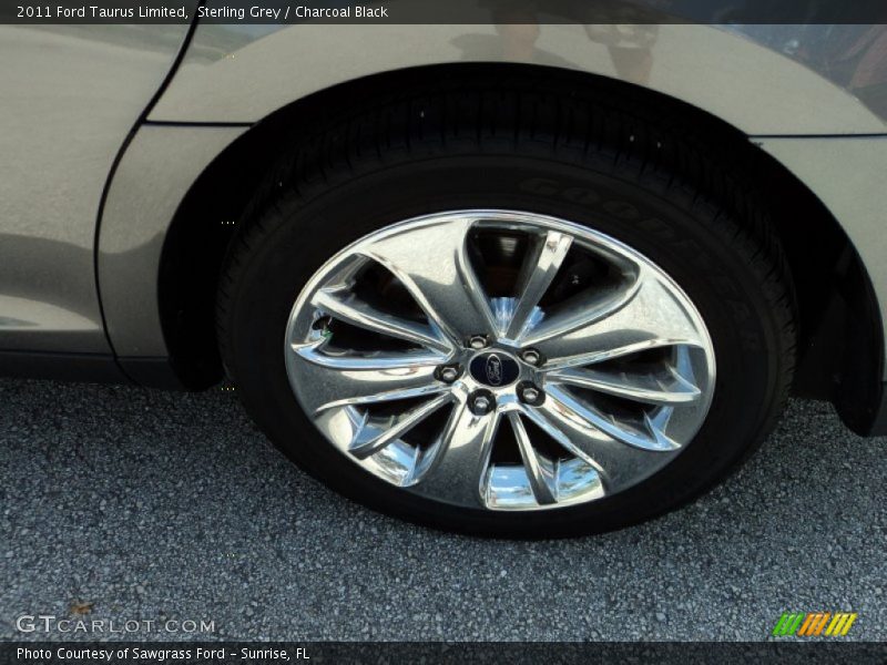 Sterling Grey / Charcoal Black 2011 Ford Taurus Limited