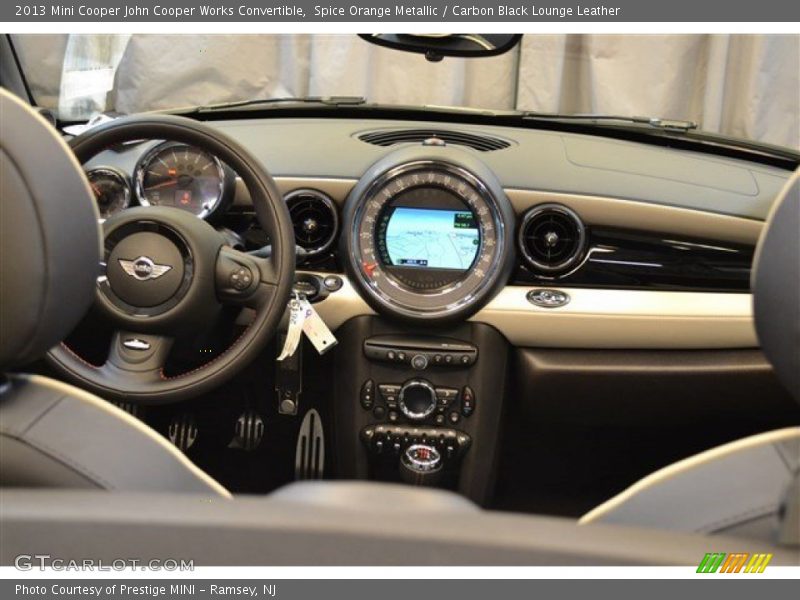Dashboard of 2013 Cooper John Cooper Works Convertible