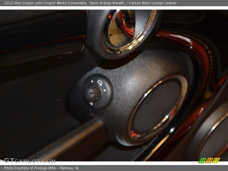 Spice Orange Metallic / Carbon Black Lounge Leather 2013 Mini Cooper John Cooper Works Convertible