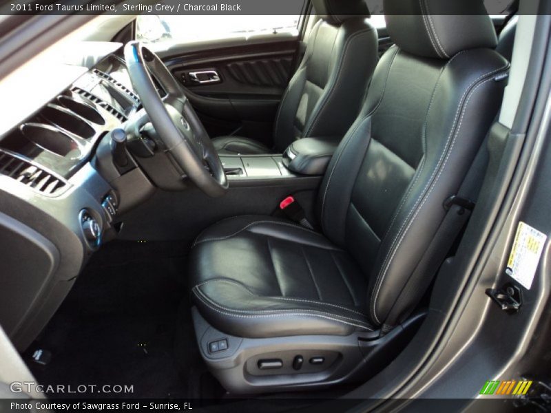 Sterling Grey / Charcoal Black 2011 Ford Taurus Limited