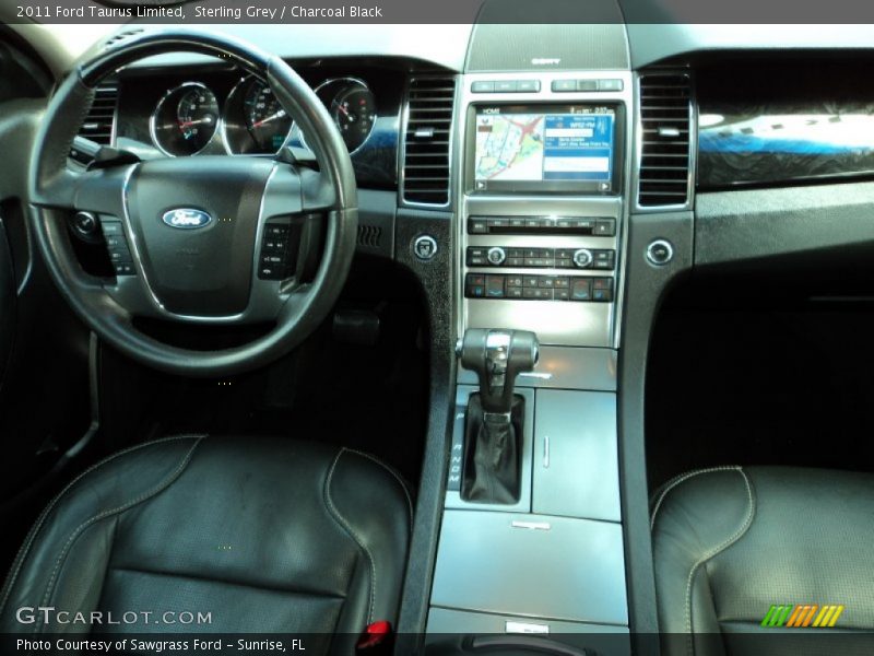 Sterling Grey / Charcoal Black 2011 Ford Taurus Limited