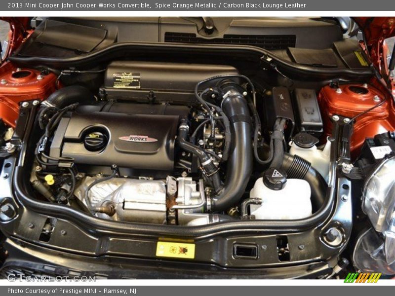  2013 Cooper John Cooper Works Convertible Engine - 1.6 Liter DI Twin-Scroll Turbocharged DOHC 16-Valve VVT 4 Cylinder