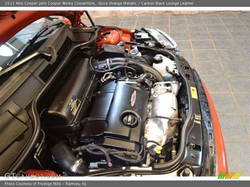  2013 Cooper John Cooper Works Convertible Engine - 1.6 Liter DI Twin-Scroll Turbocharged DOHC 16-Valve VVT 4 Cylinder