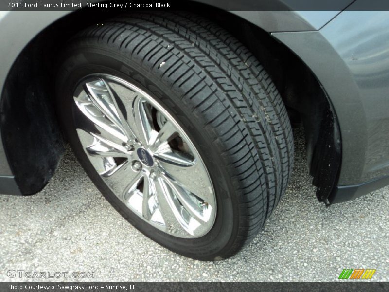 Sterling Grey / Charcoal Black 2011 Ford Taurus Limited