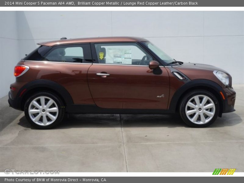  2014 Cooper S Paceman All4 AWD Brilliant Copper Metallic