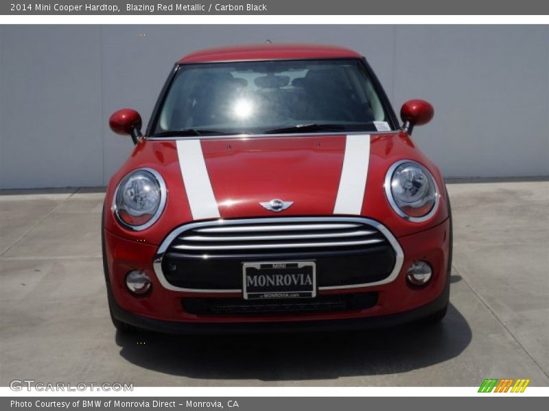 Blazing Red Metallic / Carbon Black 2014 Mini Cooper Hardtop