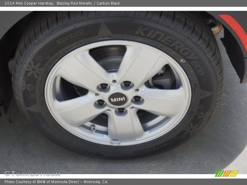 Blazing Red Metallic / Carbon Black 2014 Mini Cooper Hardtop