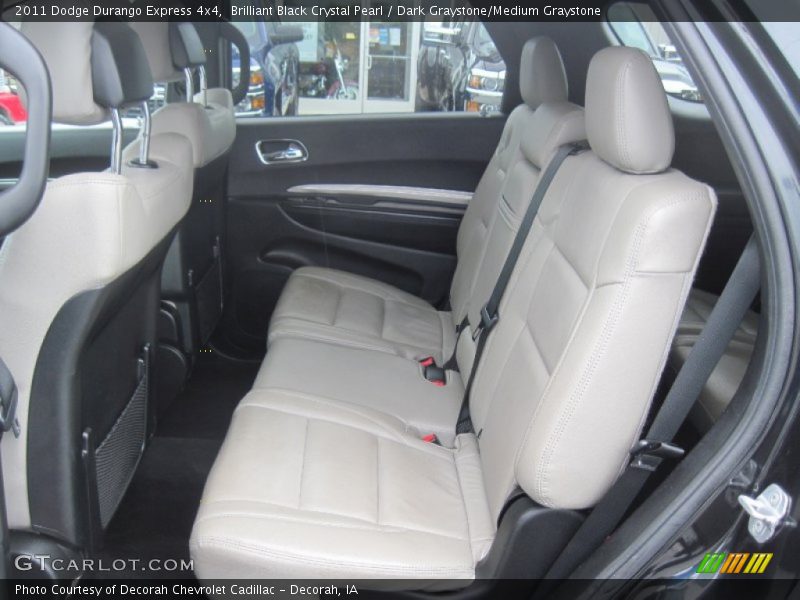 Brilliant Black Crystal Pearl / Dark Graystone/Medium Graystone 2011 Dodge Durango Express 4x4