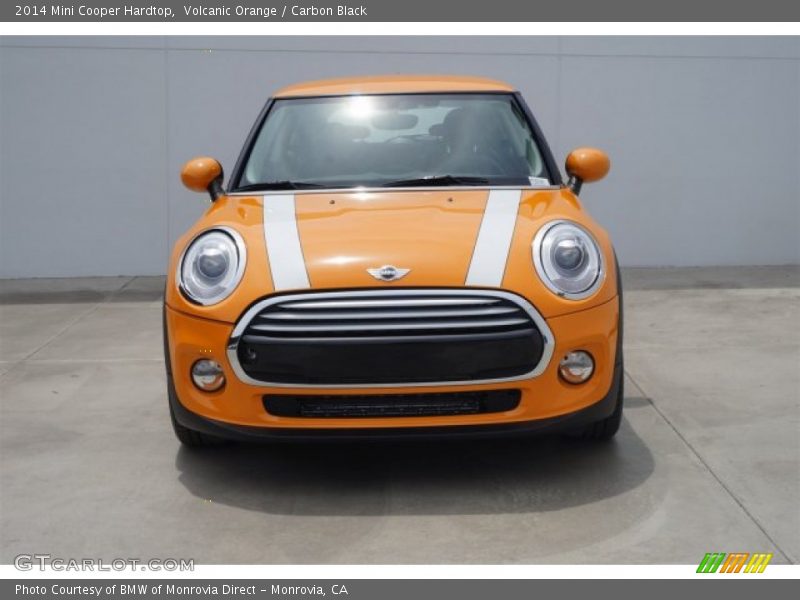Volcanic Orange / Carbon Black 2014 Mini Cooper Hardtop