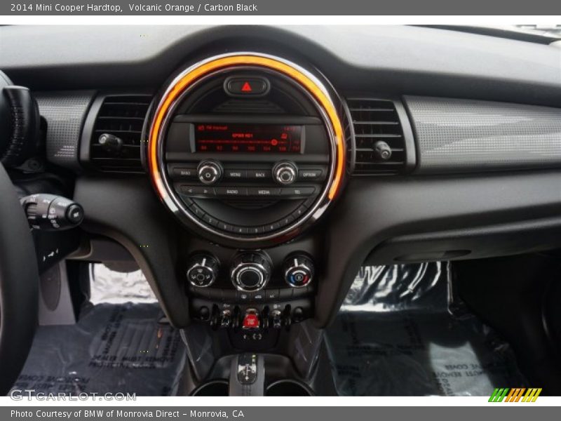 Volcanic Orange / Carbon Black 2014 Mini Cooper Hardtop