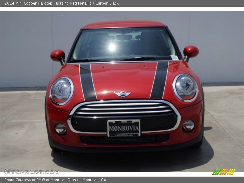 Blazing Red Metallic / Carbon Black 2014 Mini Cooper Hardtop