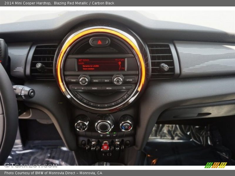 Blazing Red Metallic / Carbon Black 2014 Mini Cooper Hardtop