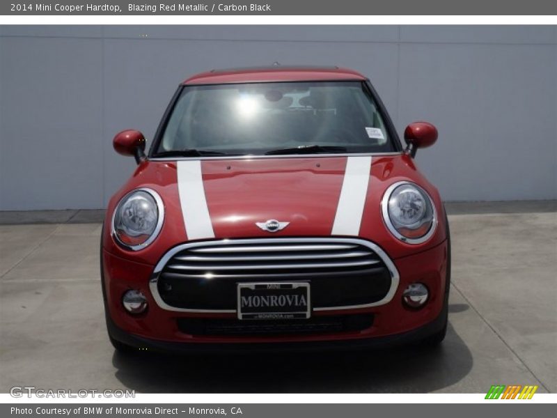 Blazing Red Metallic / Carbon Black 2014 Mini Cooper Hardtop
