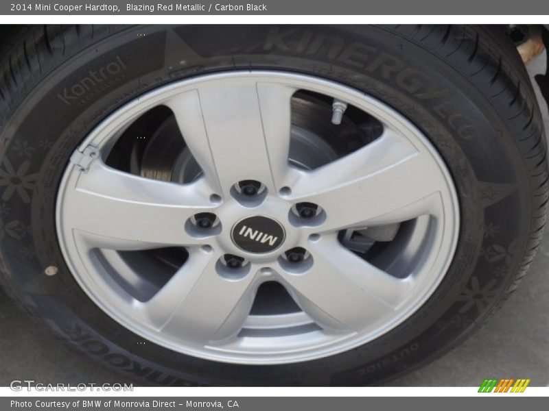 Blazing Red Metallic / Carbon Black 2014 Mini Cooper Hardtop